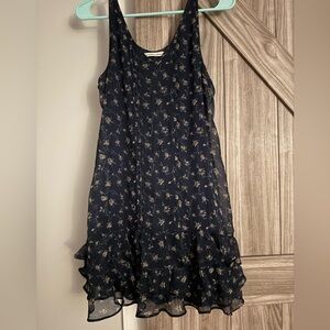 Abercrombie & Fitch Navy Floral Mini Dress